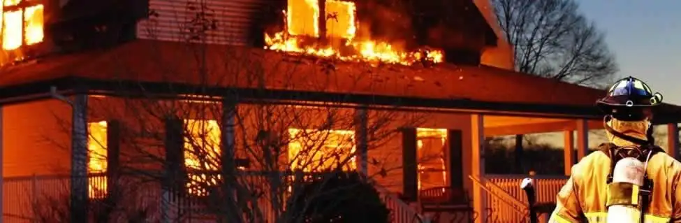 fire damage repair emergency response at a residential property affected by an active house fire in Green Bay, WI